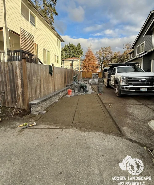 Multi - Tier Outdoor Living & Hardscape Renovation in Kirkland 